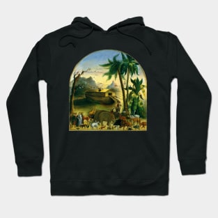 Noah's Ark (1870) by Joseph Henry Hidley Hoodie